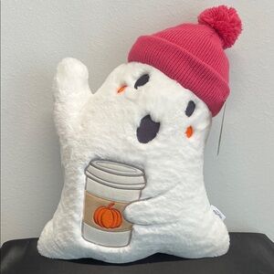 Martha Stewart | Ghost Pillow w/ Pumpkin Spice Latte
